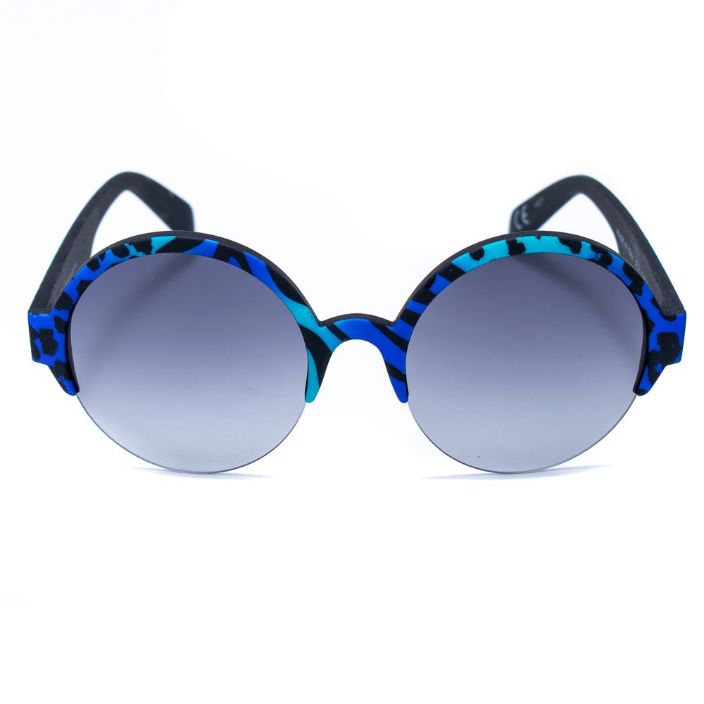 Italia Independent Blaue Acetat-Sonnenbrille
