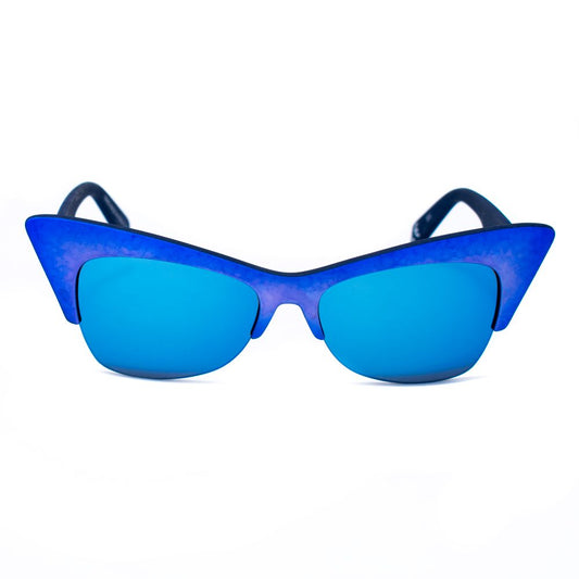 Italia Independent Blaue Acetat-Sonnenbrille
