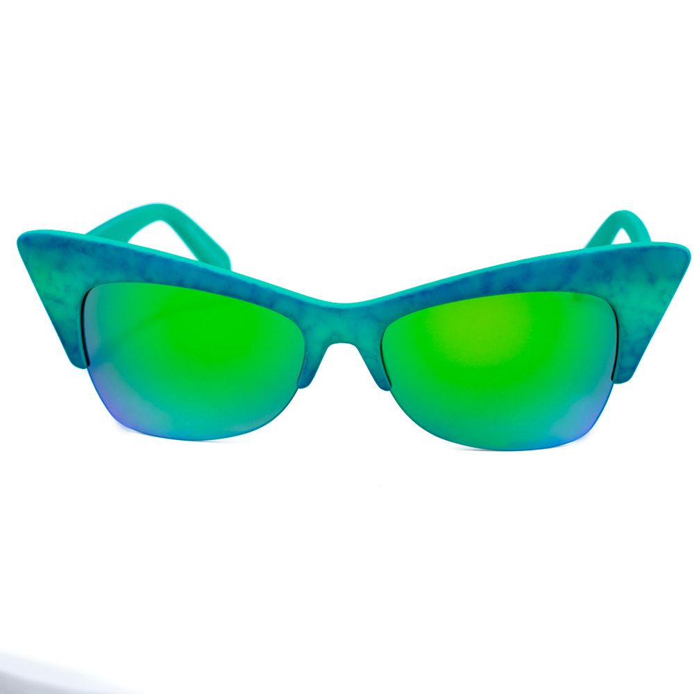 Italia Independent Blaue Acetat-Sonnenbrille