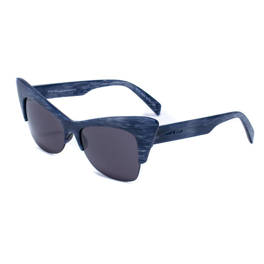 Italia Independent Blaue Acetat-Sonnenbrille