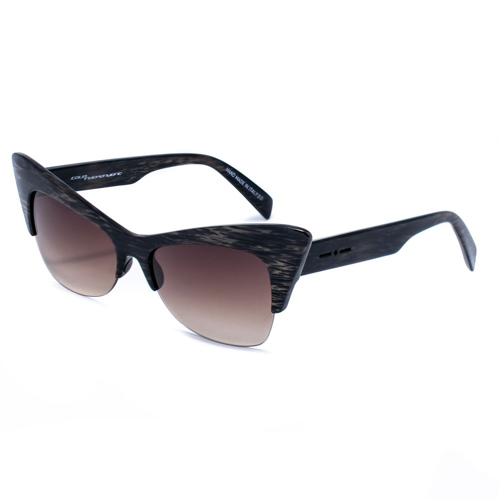 Italia Independent Braune Acetat-Sonnenbrille