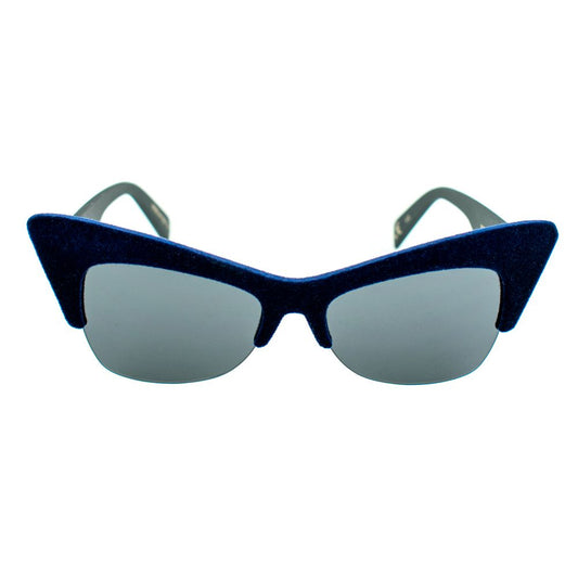 Italia Independent Blaue Acetat-Sonnenbrille