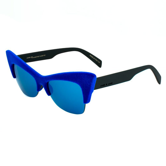 Italia Independent Blaue Acetat-Sonnenbrille