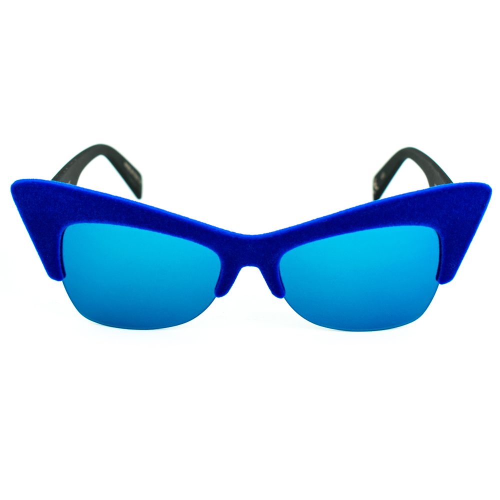 Italia Independent Blaue Acetat-Sonnenbrille