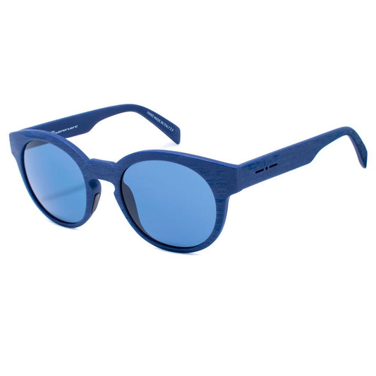 Italia Independent Blaue Acetat-Sonnenbrille