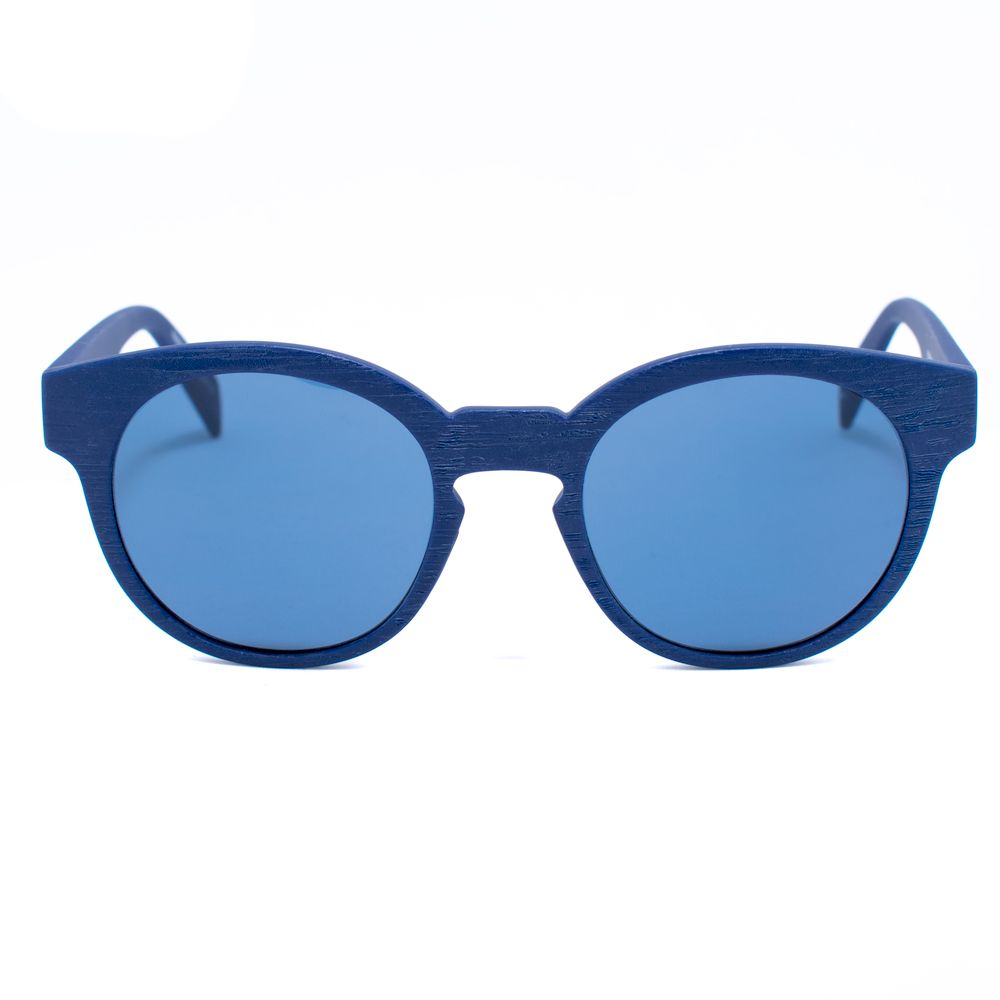 Italia Independent Blaue Acetat-Sonnenbrille