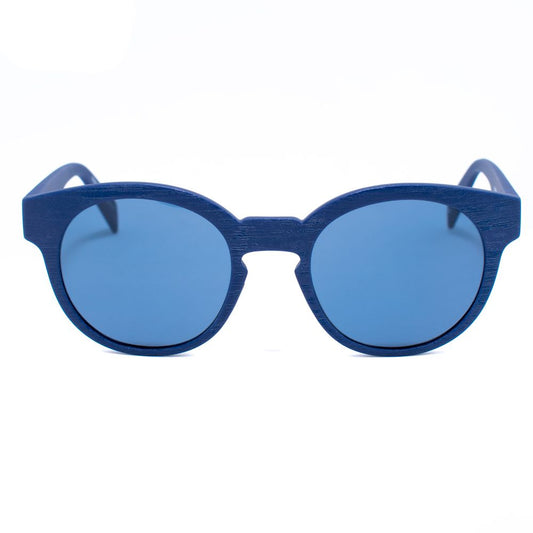 Italia Independent Blaue Acetat-Sonnenbrille