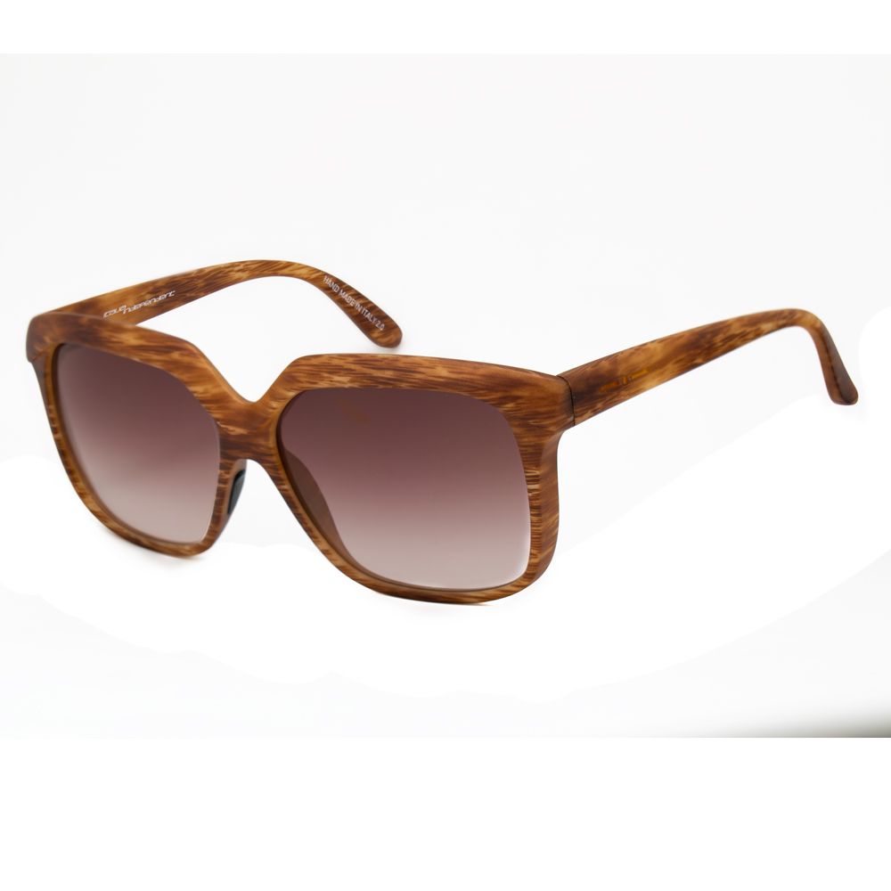 Italia Independent Braune Acetat-Sonnenbrille