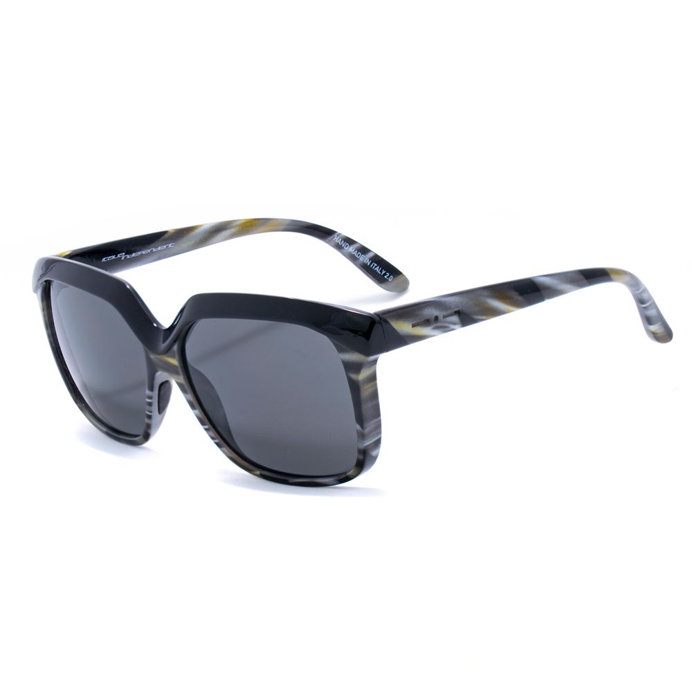 Italia Independent Graue Acetat-Sonnenbrille