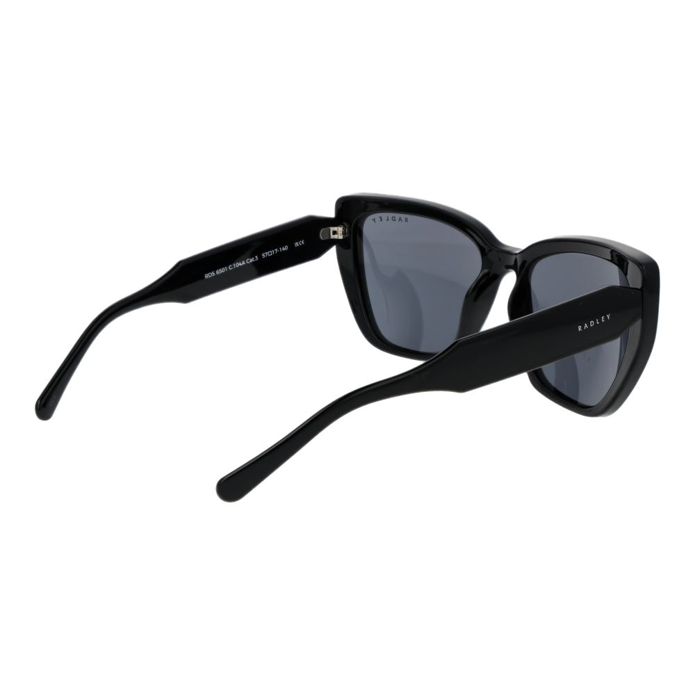 Radley Sonnenbrille aus schwarzem Polycarbonat