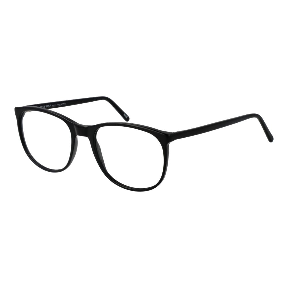 Andy Wolf Schwarze Brille aus Acetat (Gestell)
