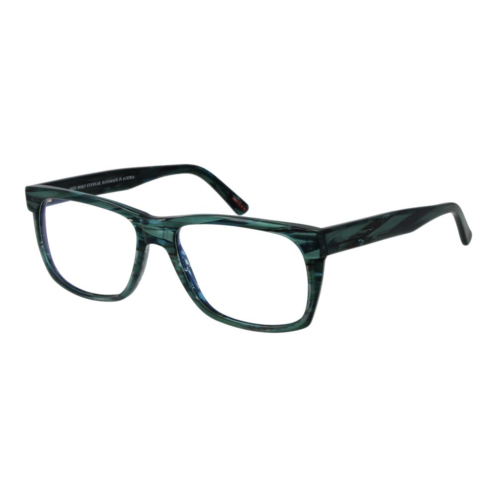 Andy Wolf Grüne Brille aus Acetat (Rahmen)
