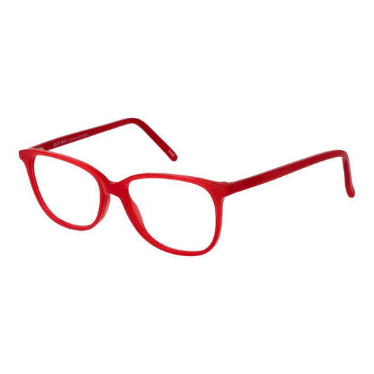 Andy Wolf Rote Acetat-Brille (Gestell)