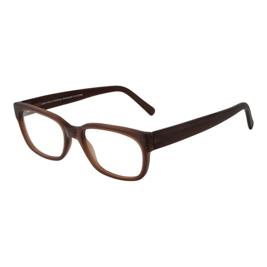 Andy Wolf Braune Acetat-Brille (Rahmen)
