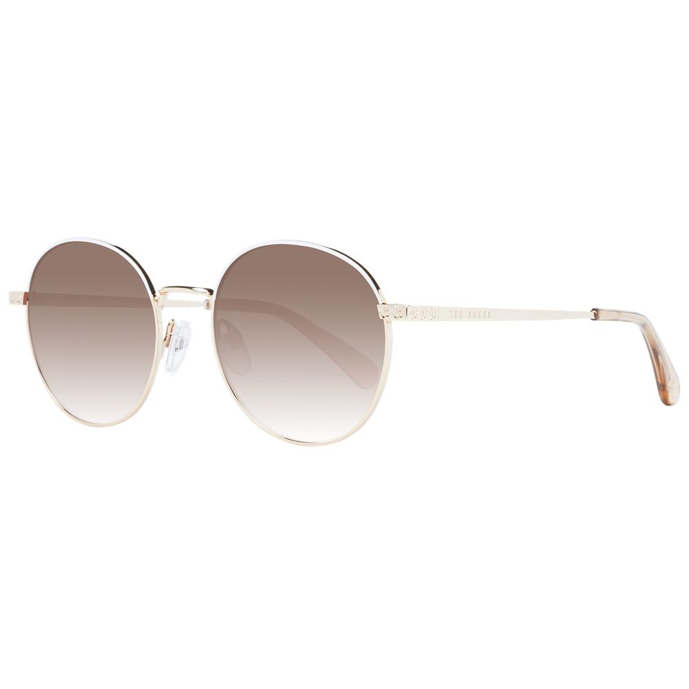 Ted Baker Goldene Metall-Sonnenbrille