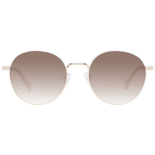 Ted Baker Goldene Metall-Sonnenbrille