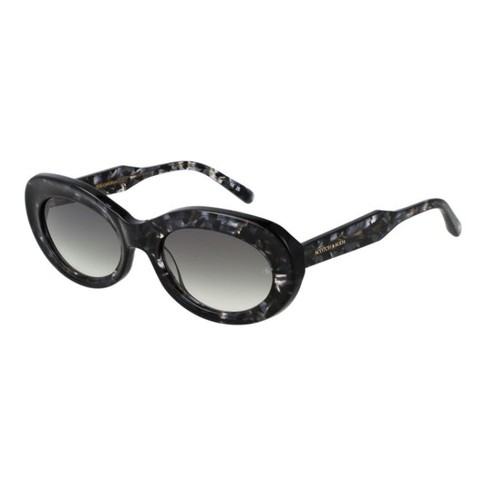 Scotch & Soda Schwarze Sonnenbrille aus Acetat
