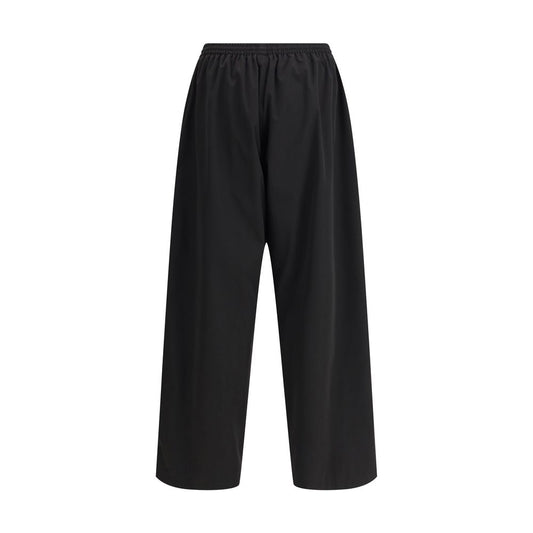 Balenciaga Schwarze Polyester-Hose für jeden Tag