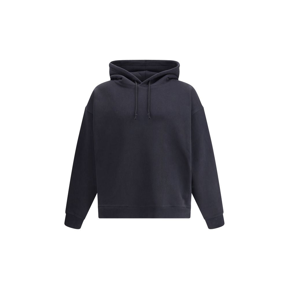 Y-3 Baumwoll-Sweatshirt in Schwarz