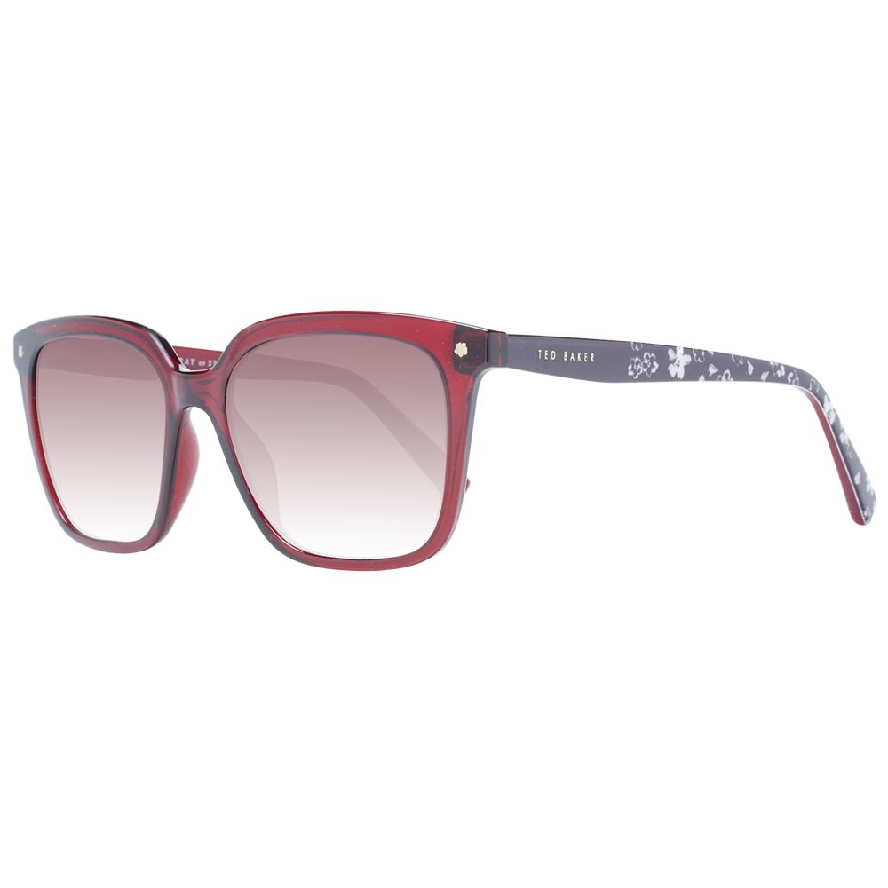 Ted Baker Rote TR90 Sonnenbrille