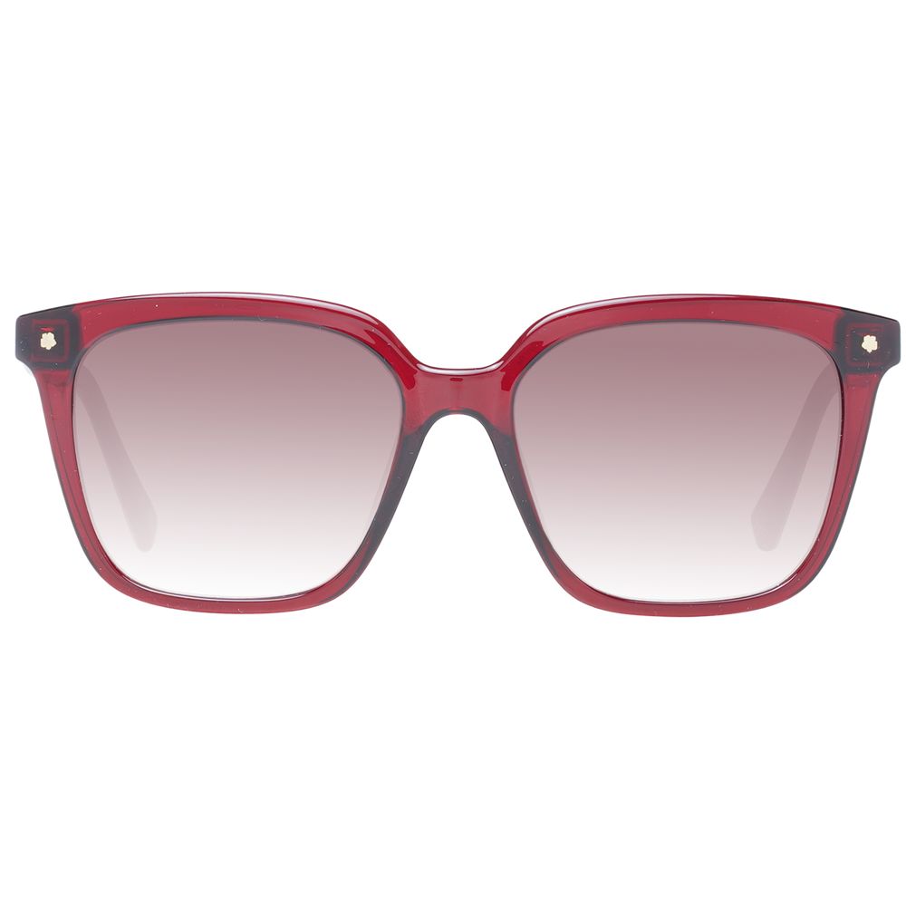 Ted Baker Rote TR90 Sonnenbrille