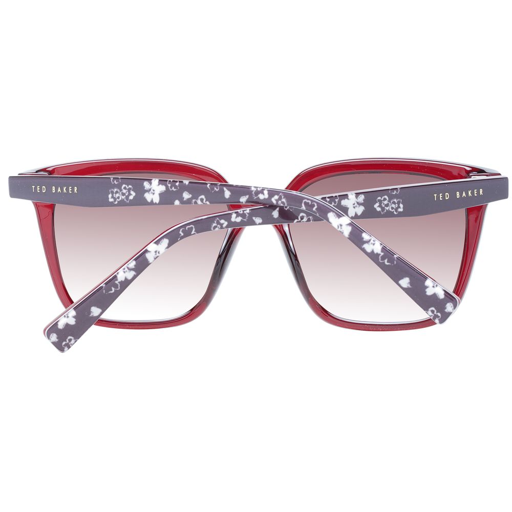 Ted Baker Rote TR90 Sonnenbrille