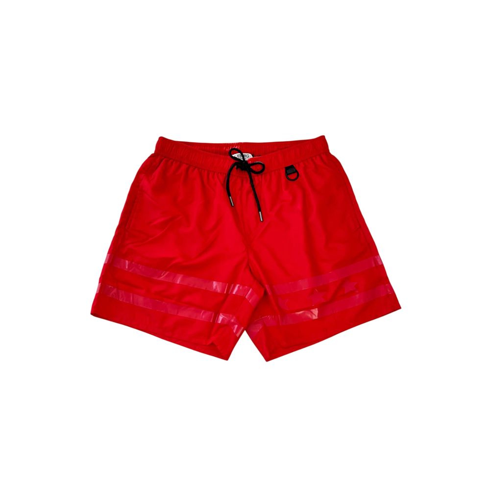 Iceberg Rote Badeshorts aus Polyester