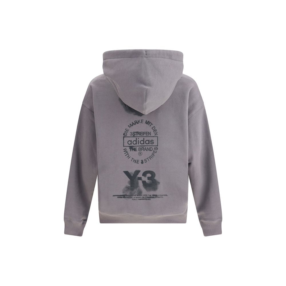 Y-3 Grauer Baumwoll-Sweatshirt