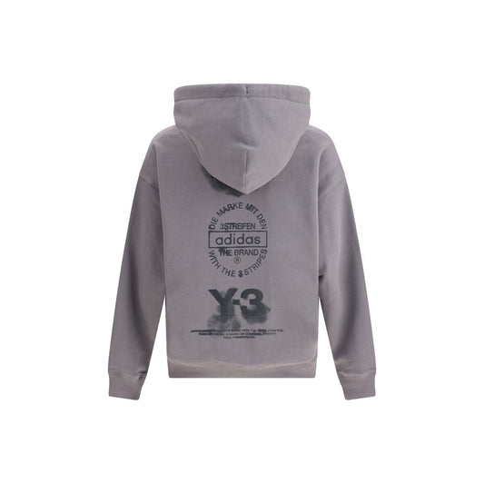 Y-3 Grauer Baumwoll-Sweatshirt