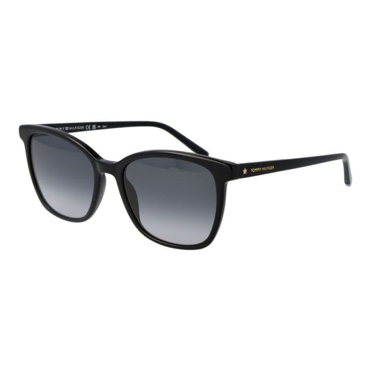Tommy Hilfiger Schwarze Sonnenbrille aus Acetat