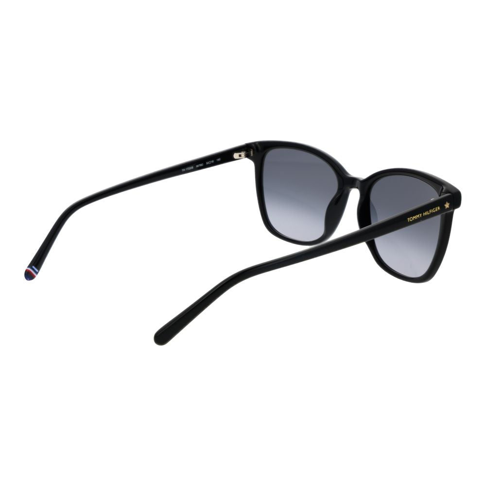 Tommy Hilfiger Schwarze Sonnenbrille aus Acetat