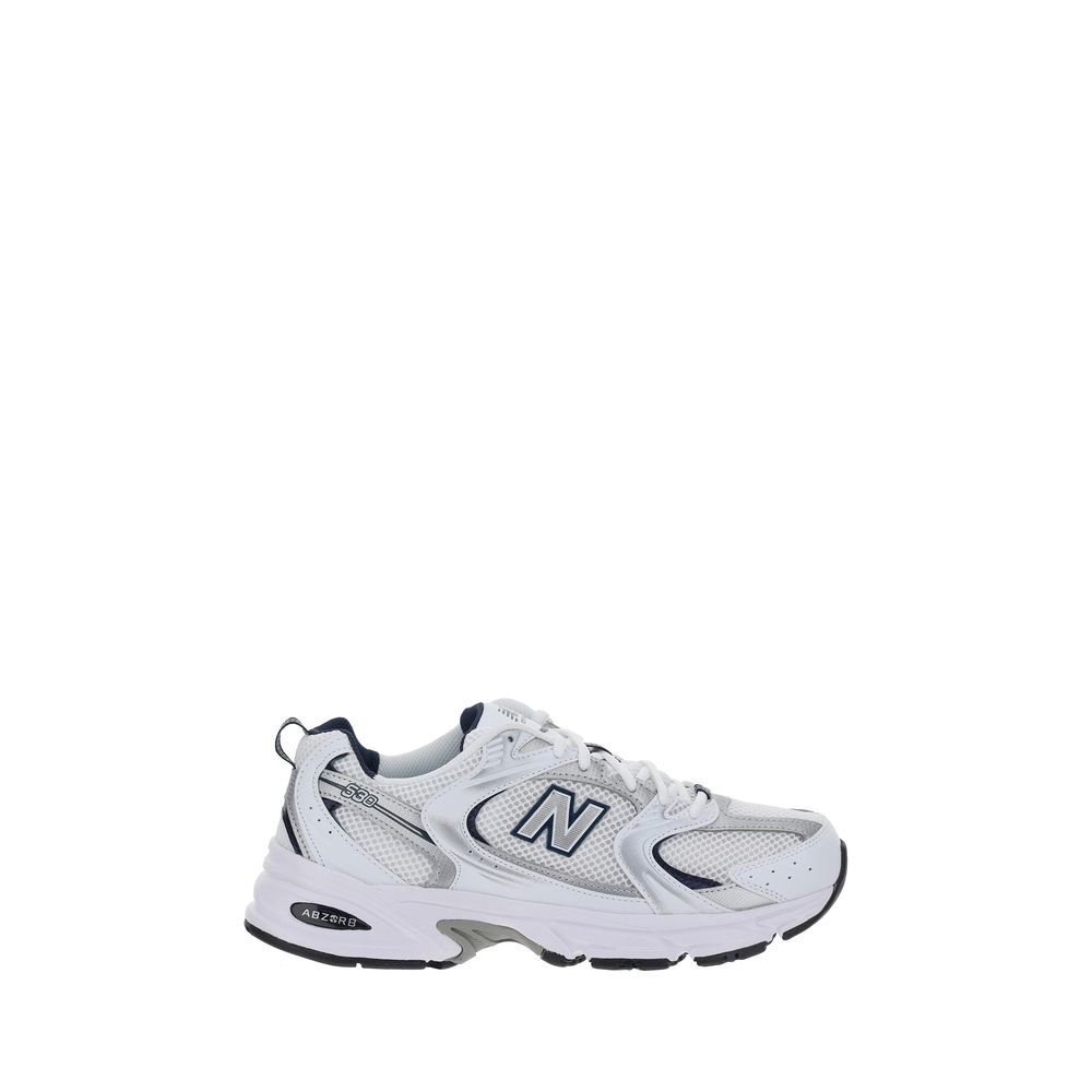 New Balance Weiße Polyethylen-Sportschuhe