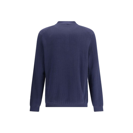 Brunello Cucinelli Baumwoll-Sweatshirt in Blau