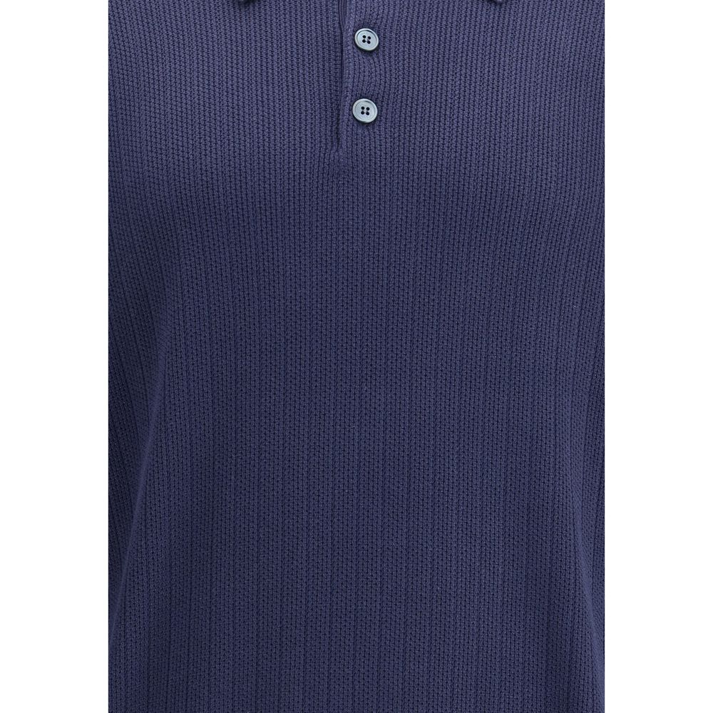 Brunello Cucinelli Baumwoll-Sweatshirt in Blau