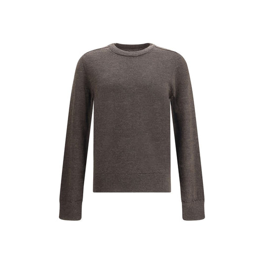 Margiela Brauner Woll-Sweatshirt