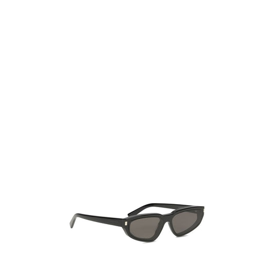 Saint Laurent Schwarze Sonnenbrille aus Acetat