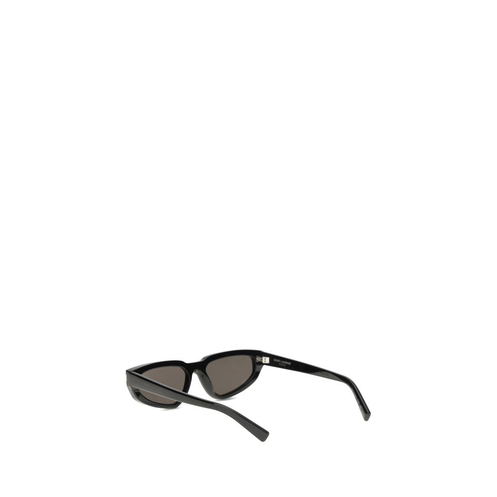 Saint Laurent Schwarze Sonnenbrille aus Acetat