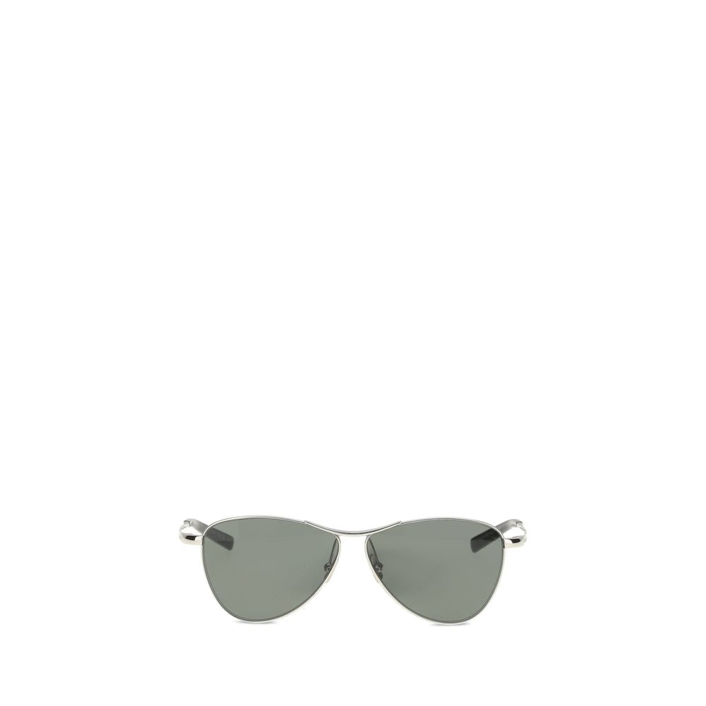 Saint Laurent Silberne Metall-Sonnenbrille