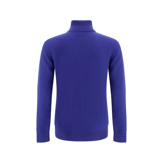 Saint Laurent Blauer Kaschmir-Pullover