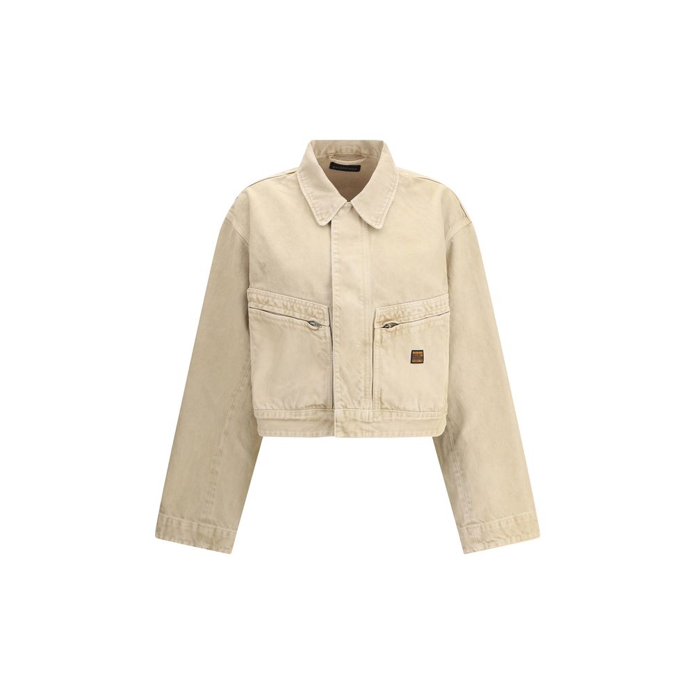 Balenciaga Beige Baumwoll-Jeansjacke