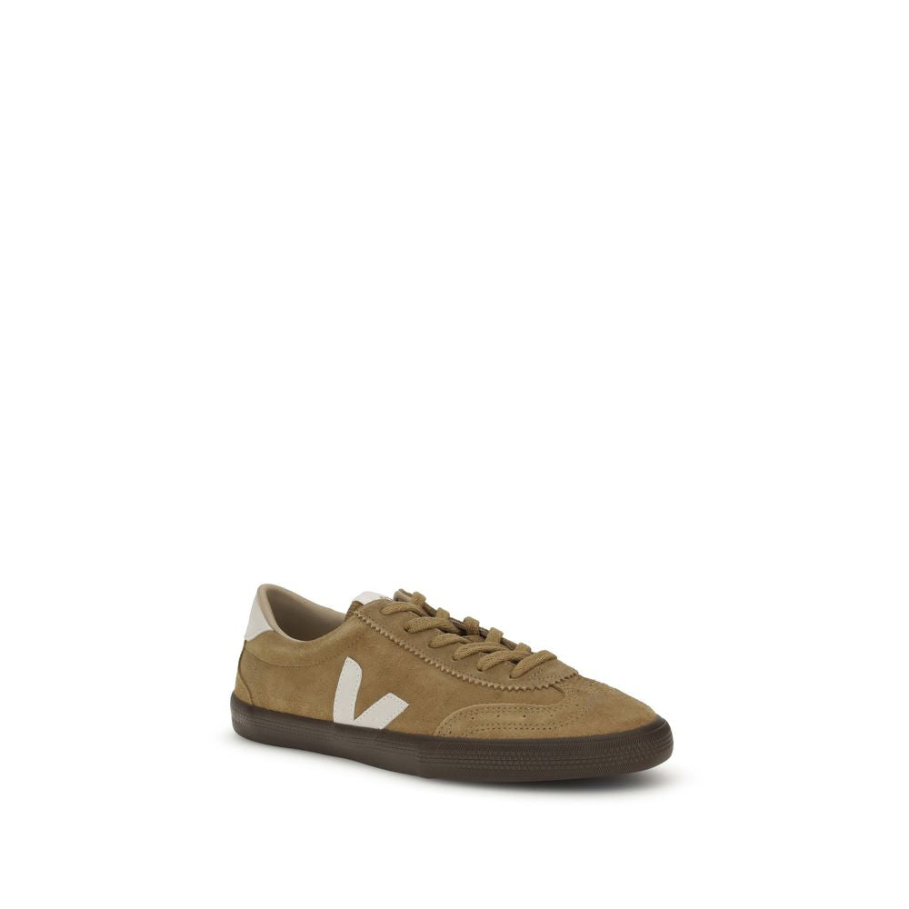 Veja Braune Ledersneaker