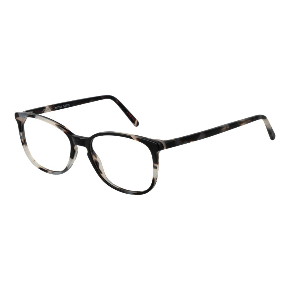 Andy Wolf Schwarze Brille aus Acetat (Gestell)