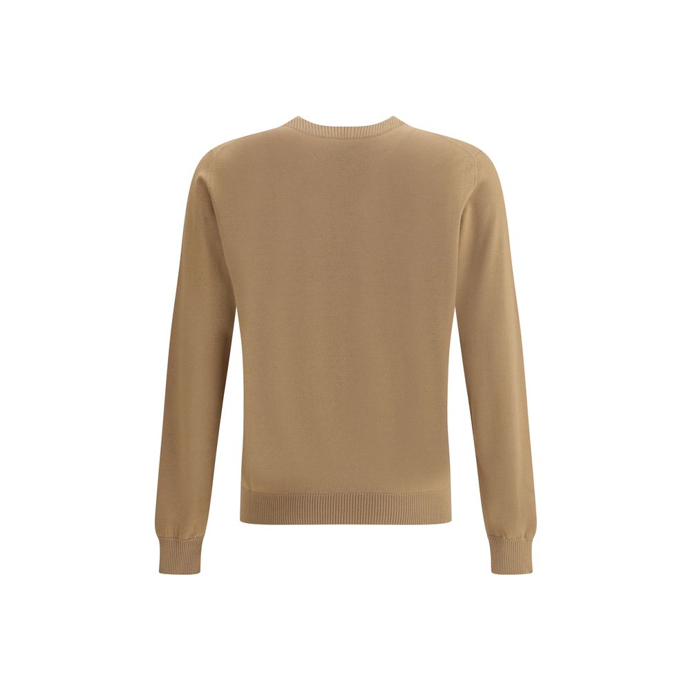 Fendi Beiger Fleece-Wollpullover