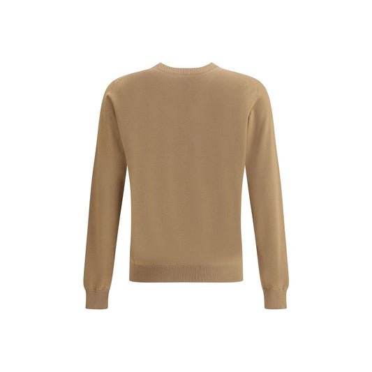 Fendi Beiger Fleece-Wollpullover