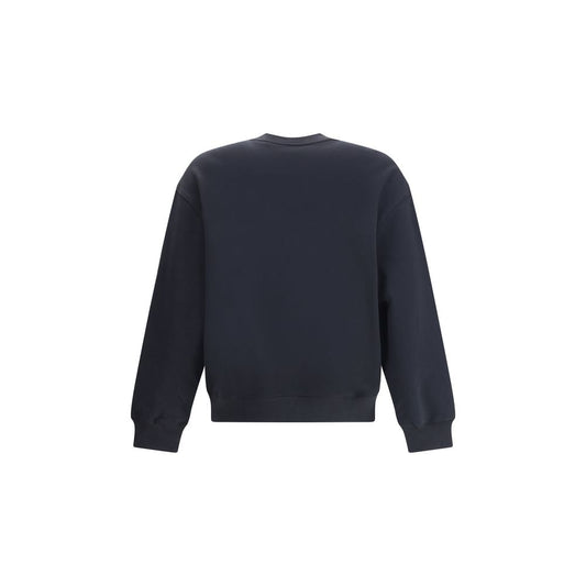 Maison Kitsuné Baumwoll-Sweatshirt in Schwarz
