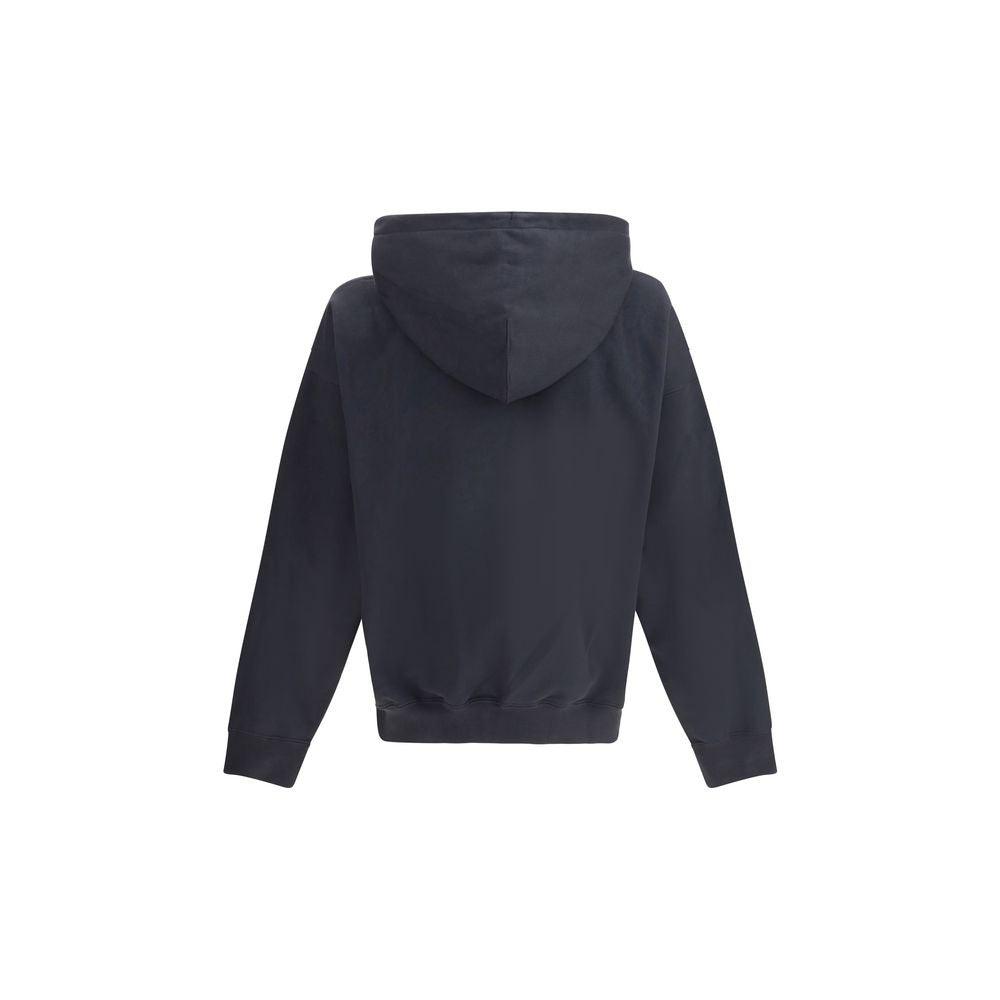 Y-3 Baumwoll-Sweatshirt in Schwarz