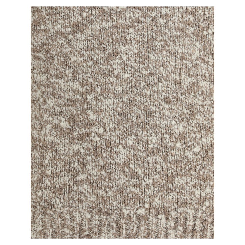 Dolce & Gabbana Woll-Sweatshirt mit Fleece-Futter in Multicolor