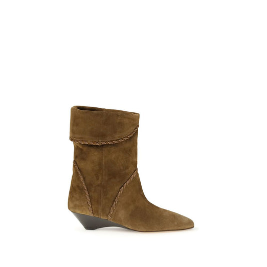 Isabel Marant Braune Kalbshaut Bos Taurus Stiefel