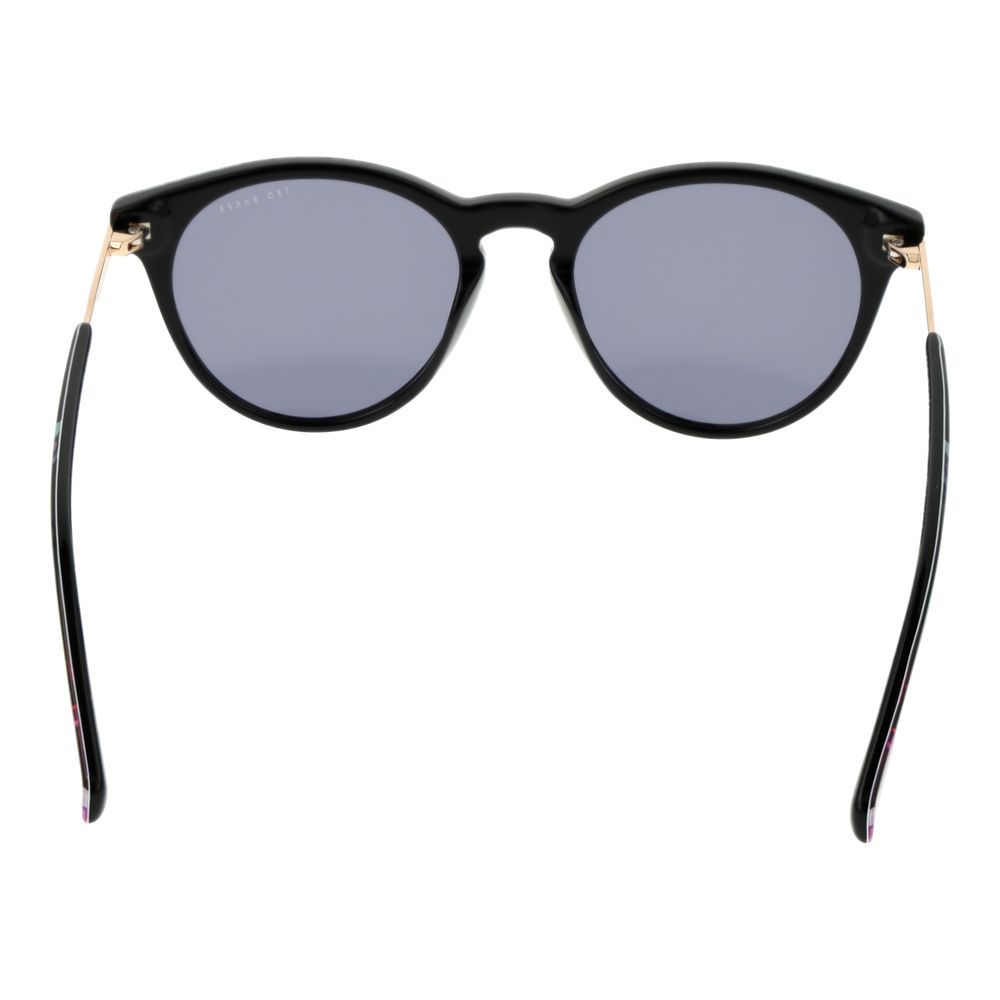 Ted Baker Schwarze Sonnenbrille aus Acetat