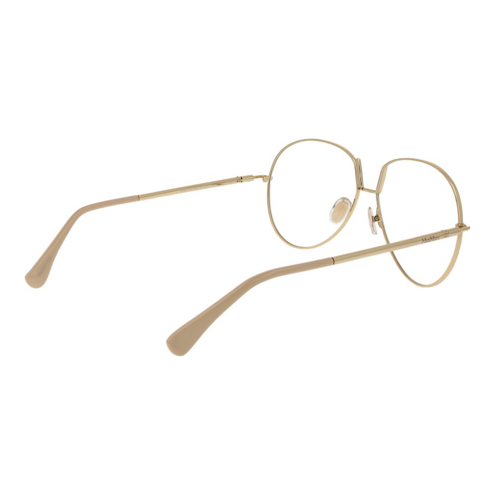 Max Mara Beige Metallbrille (Gestell)